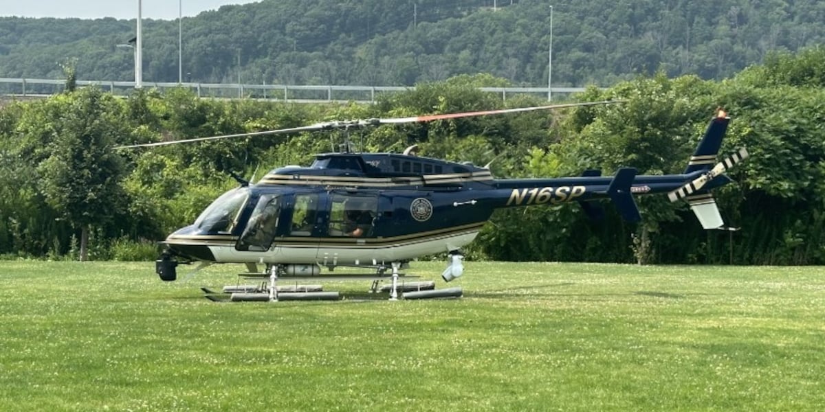 Teen charged after laser aimed at police helicopter near Syracuse