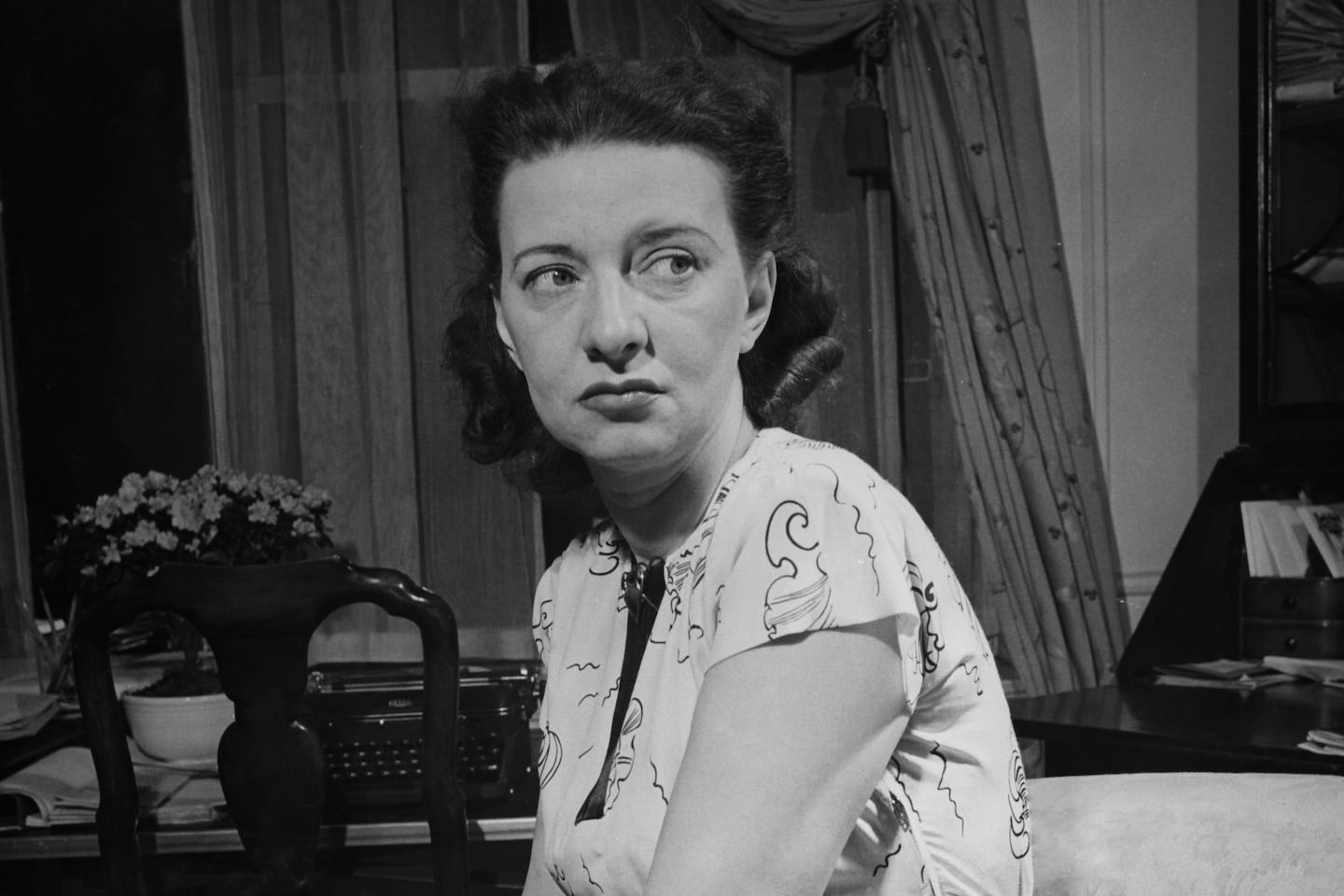 A portrait of Betty Smith, author of "A Tree Grows in Brooklyn," circa 1945.