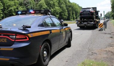 New York troopers seized 214 vehicles and issued 1,100 citations during Thruway toll enforcement operations