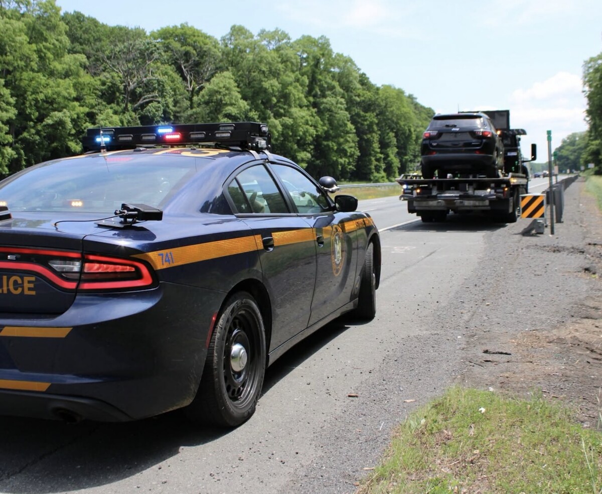 New York troopers seized 214 vehicles and issued 1,100 citations during Thruway toll enforcement operations