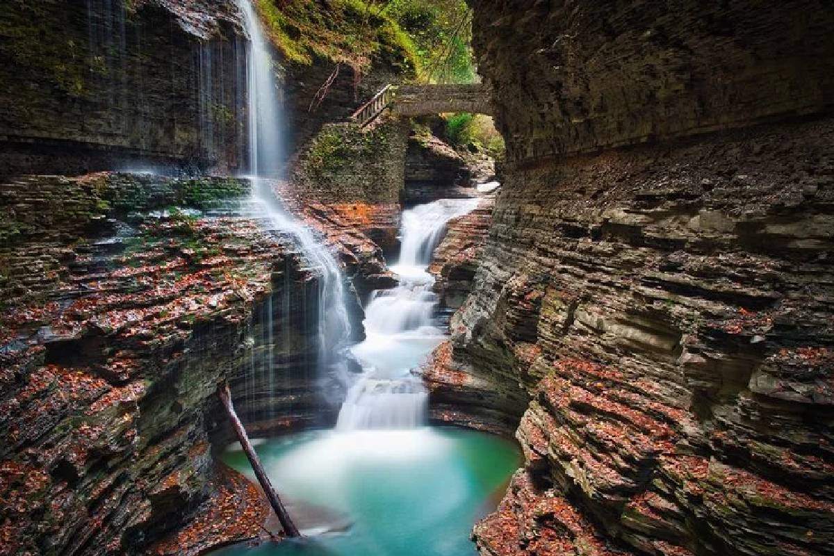 Just a scenic road trip from NYC: New York's deepest lake is at its best in midsummer—with waterfalls, wineries & crystal-clear swimming