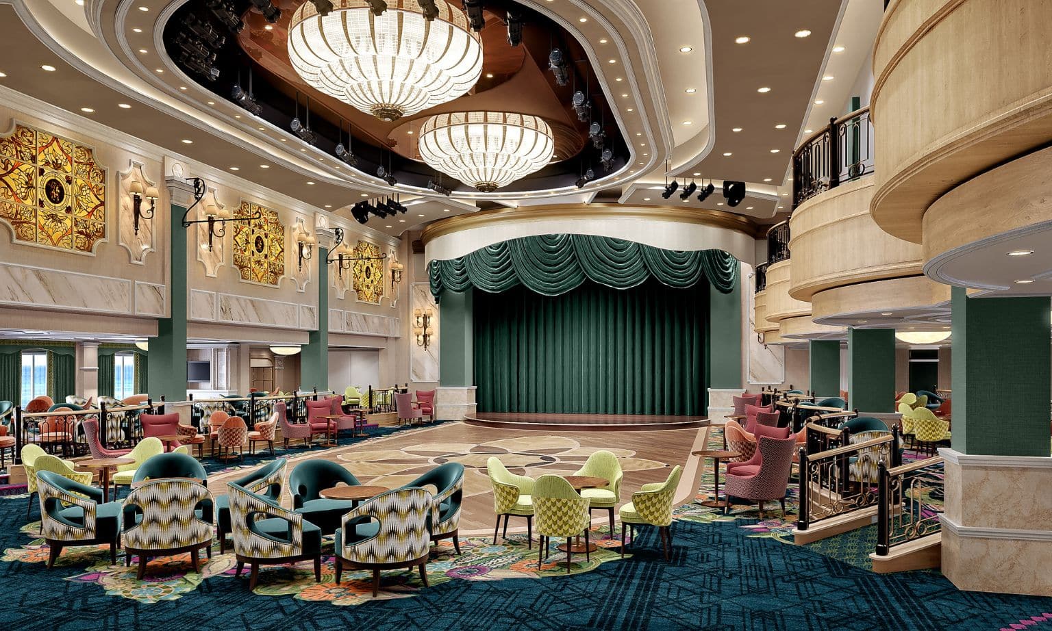 New Queens Room aboard Queen Victoria