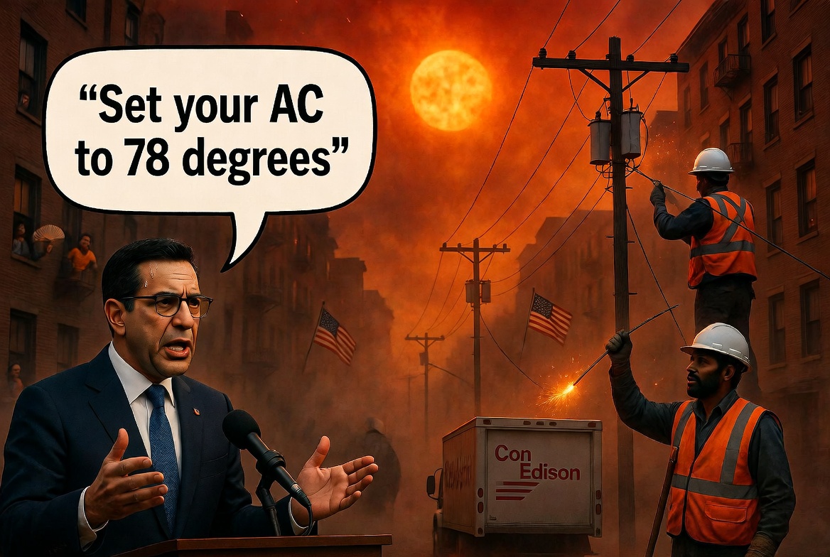 New York policies shut down power to the Bronx - Socialism does not work — so be careful who you vote into office.