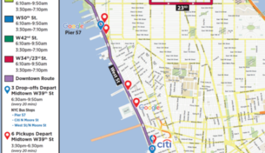 Tribeca Citizen | Nosy Neighbor: What are New York Waterway buses doing down here?