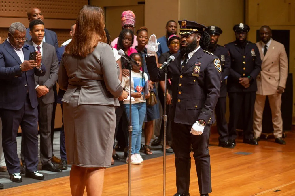 Raymond sworn in as new city sheriff — Queens Daily Eagle