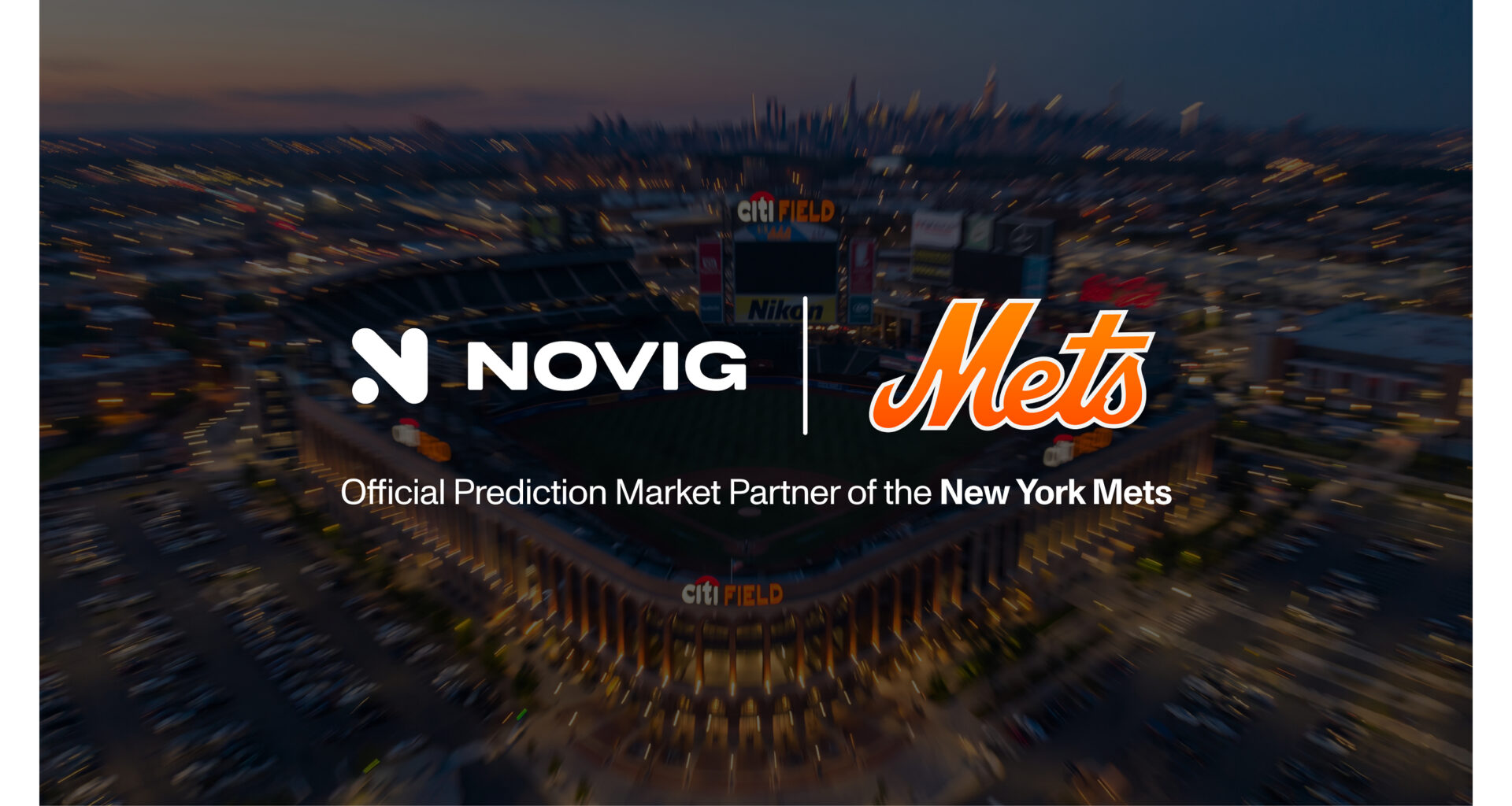 Novig Named Exclusive Official Prediction Market Partner of the New York Mets