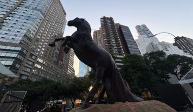 A 40-Foot Trojan Horse has Landed at Lincoln Center Ahead of ‘The Odyssey’ Premiere