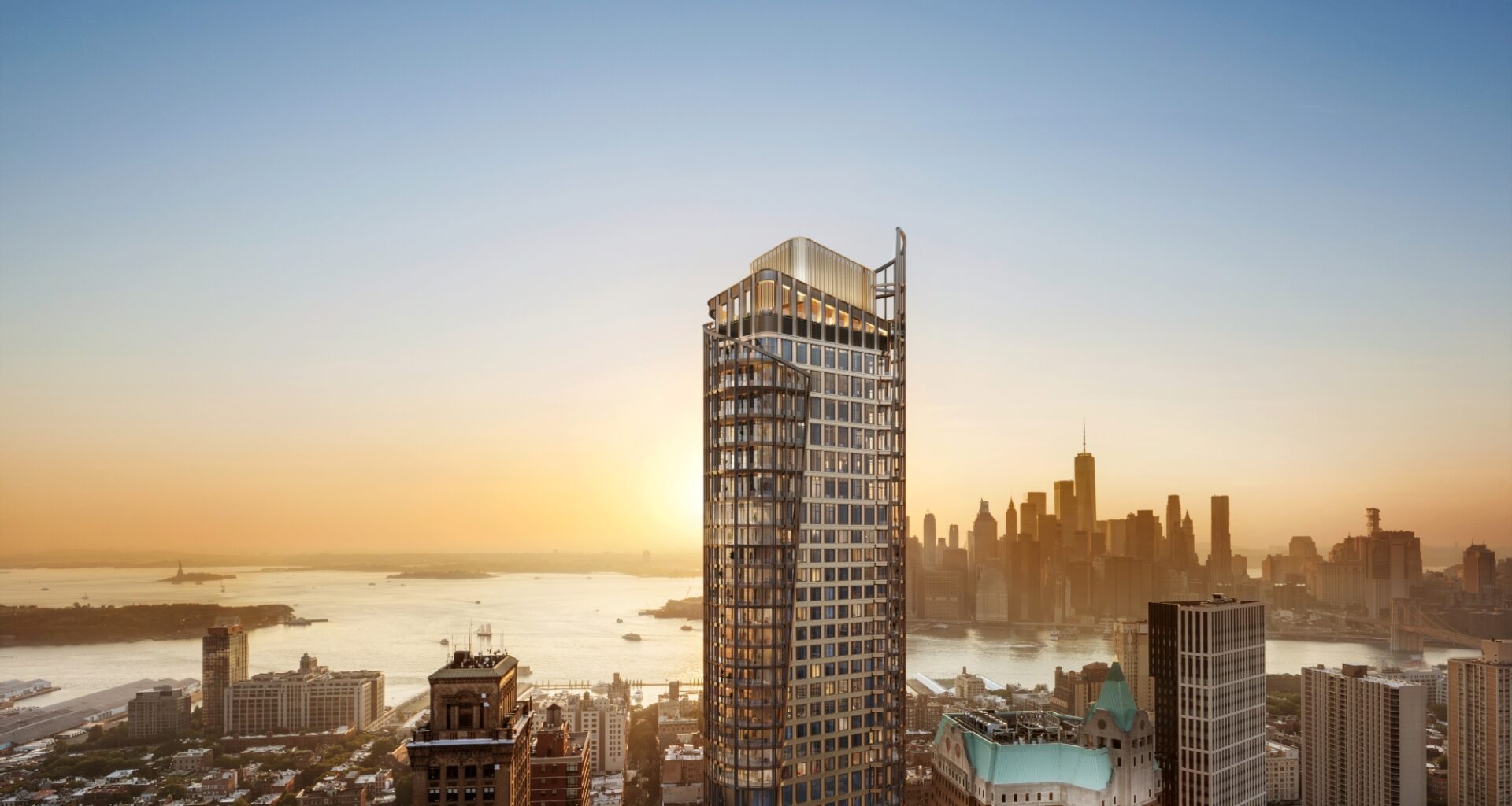 50-story Brooklyn Heights mixed-use tower with 136 apartments and a jazz club breaks ground