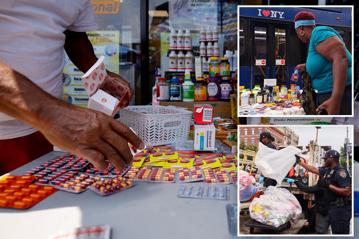 Illegal prescription pill market back operating on NYC streets