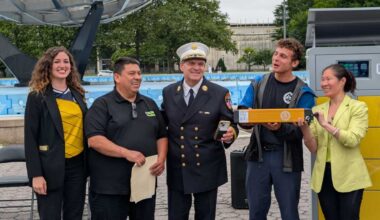 NYC launches a pilot to replace gas generators with electric batteries for food vendors in Flushing Meadows Corona Park – QNS