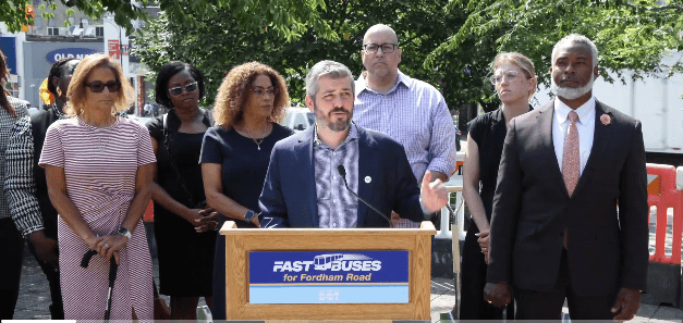 Feliz Critical of Fordham Road Redesign Investment Scope