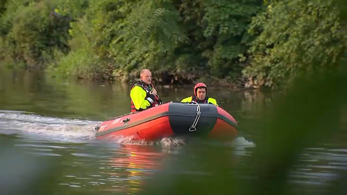 NJ crews search for two children missing in Passaic River – NBC New York