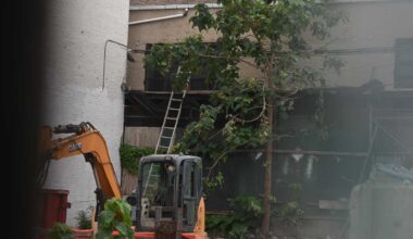 Wall collapses during Sunset Park demolition project, damaging community center next door • Brooklyn Paper