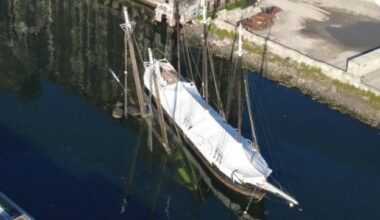 Two Historic Schooners Sink Side-by-Side at a Brooklyn Pier