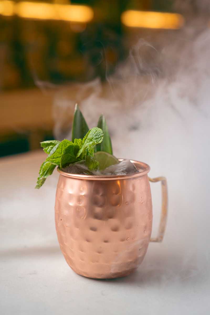Pineapple Moscow Mule