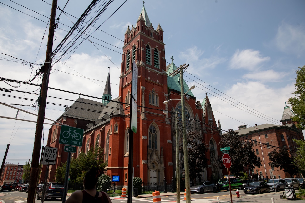Historic Hoboken church damaged in storm