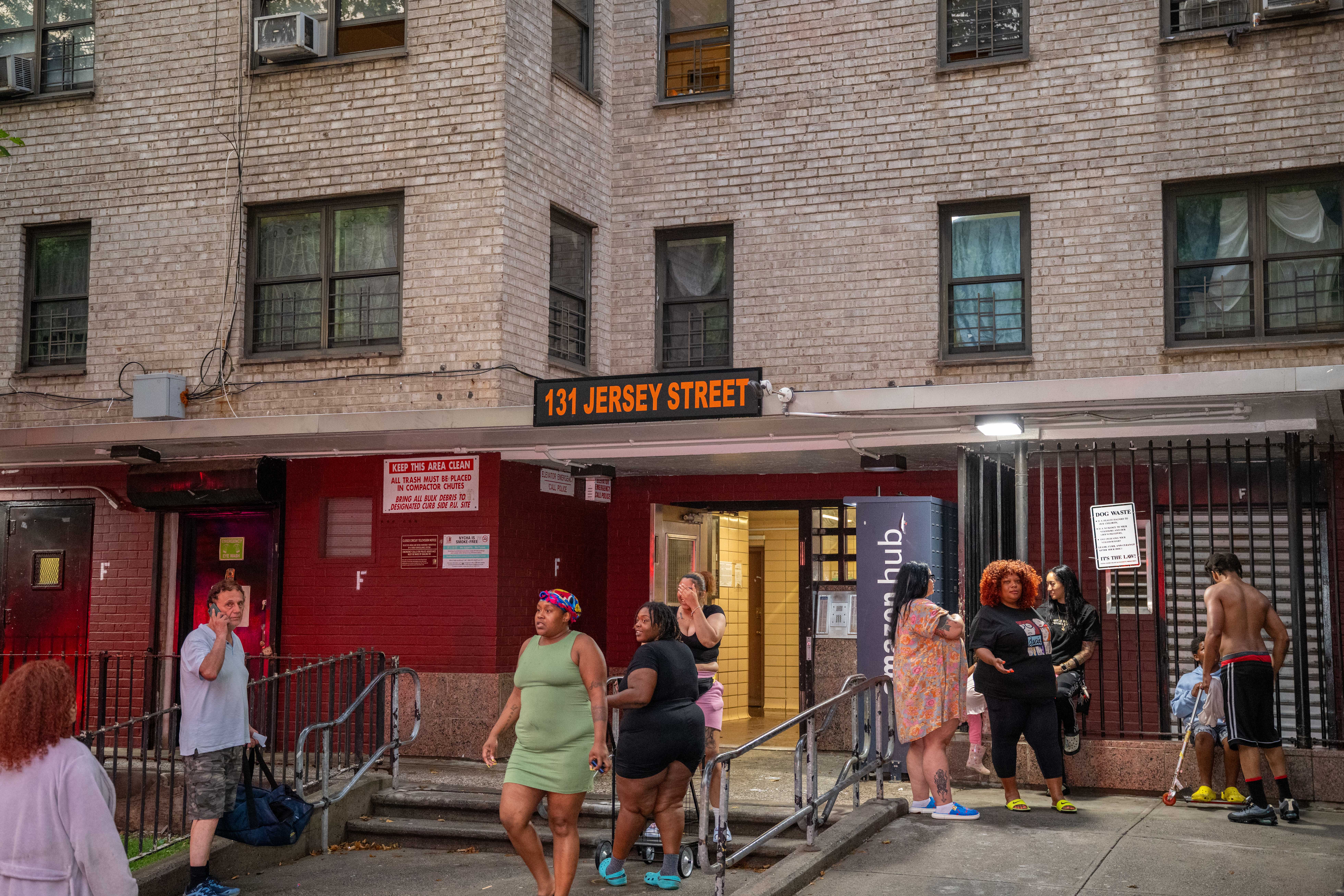 An all-hands fire on the eighth floor of 131 Jersey St. draws 20 FDNY units and 60 firefighters in New Brighton on Thursday, July 9, 2026. (Owen Reiter for the Advance/SILive.com)