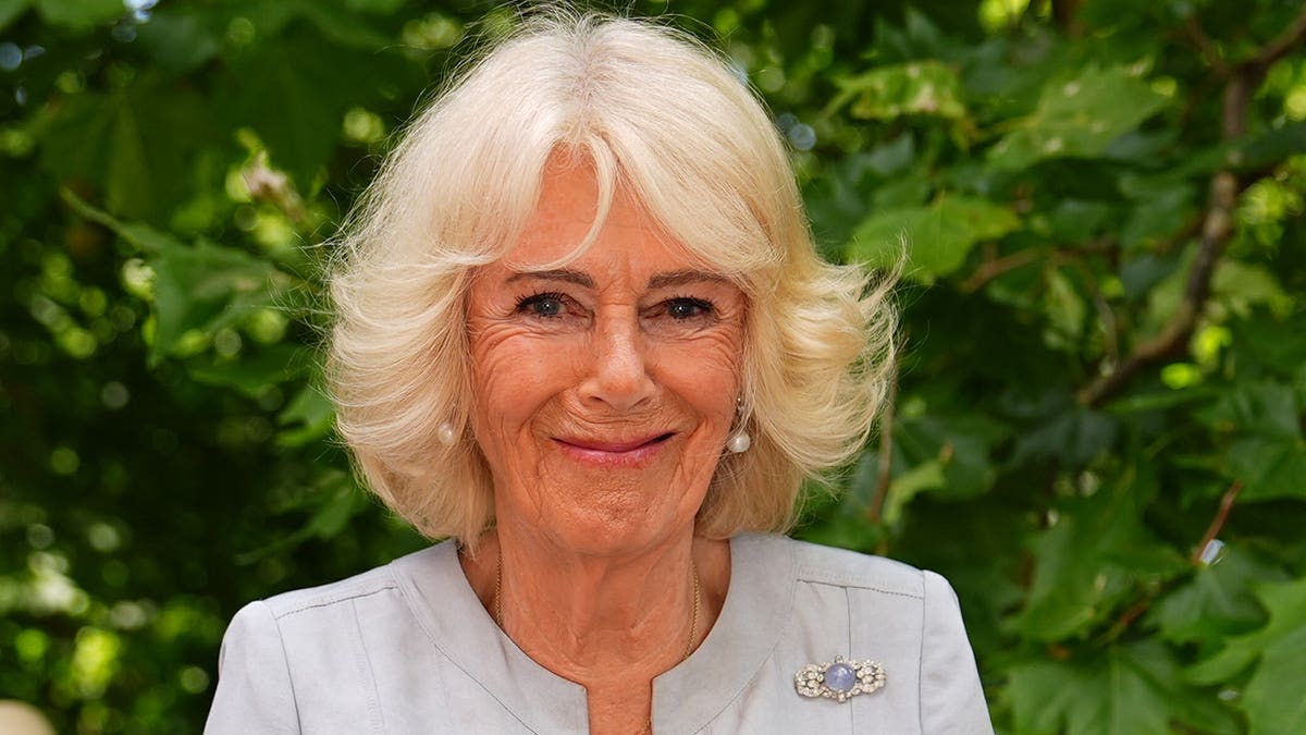 Queen Camilla hosts a reception at Clarence House.