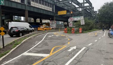 Too Little, Too Late: City Paints New Lanes on Queensboro Bridge Bike Path After Tragedy