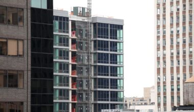 Manhattan high rise evacuated as inspectors find buckling columns, falling bricks