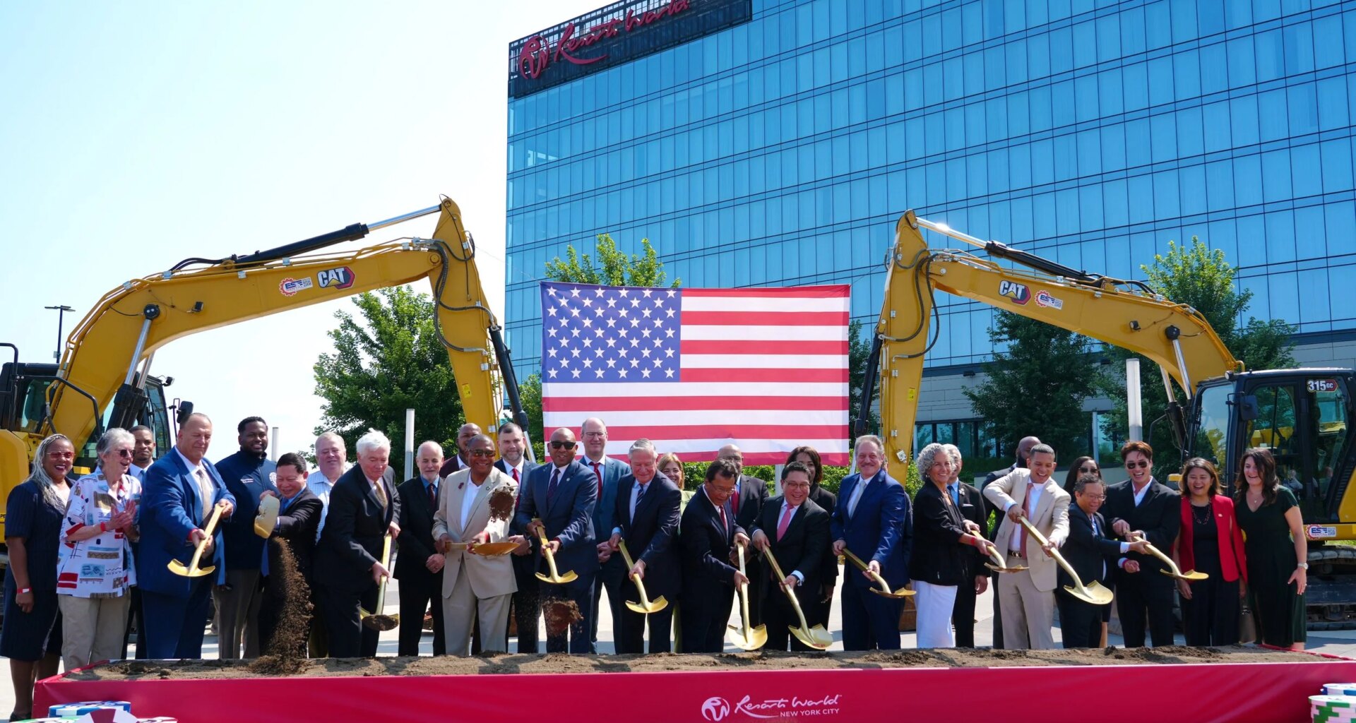 Resorts World breaks ground on second phase of casino project — Queens Daily Eagle