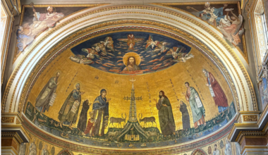 The apse of the Archbasilica of St. John Lateran.