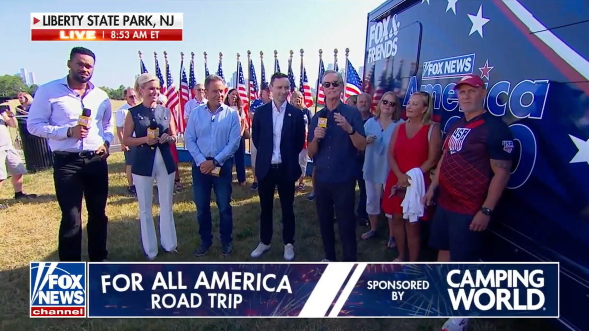 Fox & Friends Shoots Giveaway of 90K RV at Liberty State Park, FOLSP Approves [Video]
