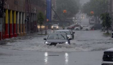 NYC FLOOD WATCH: Thunderstorms possible as Big Apple expected to be soaked after long heatwave