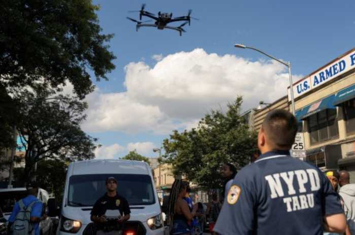 Drones are one of around 40 different technologies identified by NYPD for use in surveillance and law enforcement through the POST Act. REUTERS/Cheney Orr