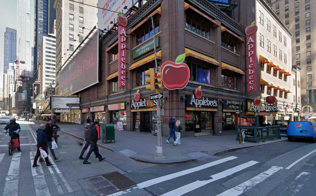 scene of Midtown knife attack near Times Square