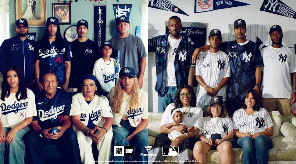 Yankees and Dodgers collab with Brooklyn-based artist KAWS