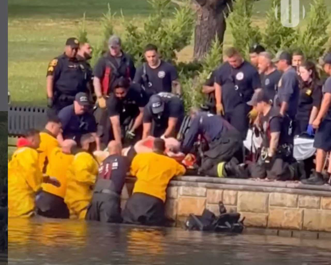 Video: Man In Wheelchair Rescued From Braddock Park Lake