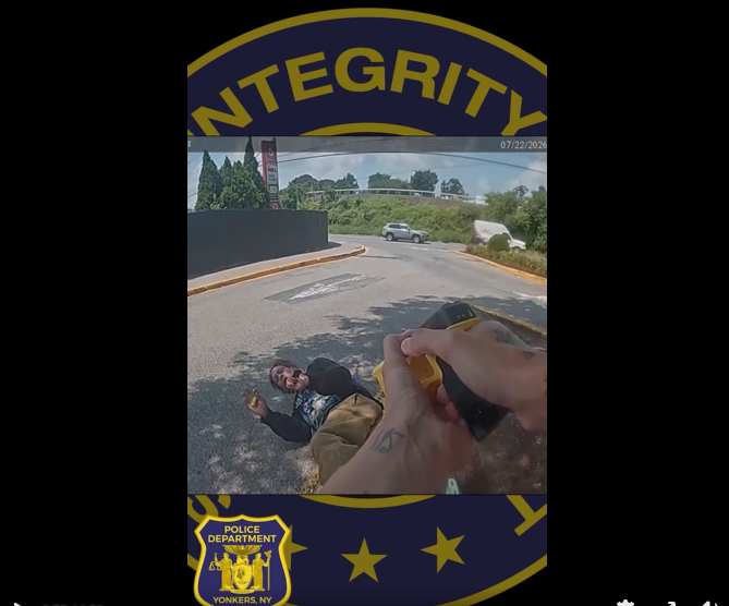News 12 | Westchester | Shoplifting Suspect Pepper Sprays Yonkers Officer During Chase Ends Up Tased And Handcuffed