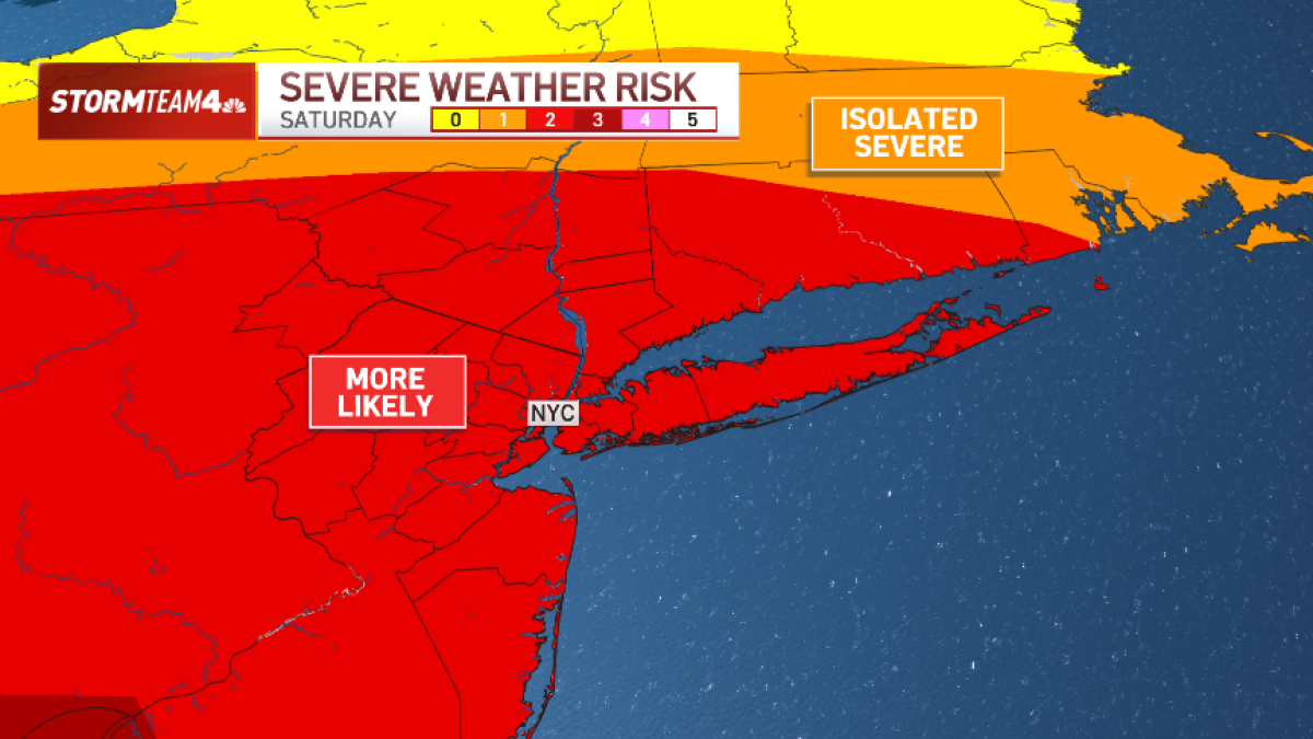 July 4 rain in NYC? More heat, humidity in forecast – NBC New York