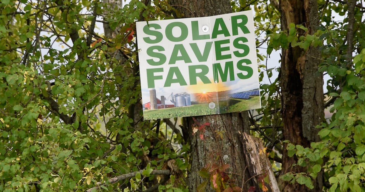 New York takes on the myth that solar is swallowing…