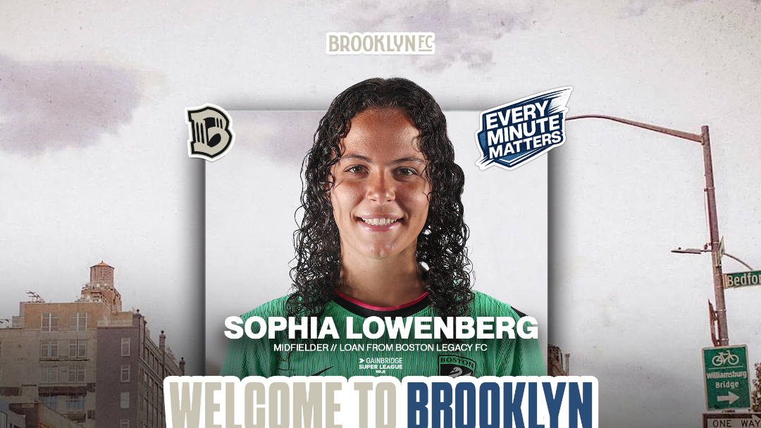 WELCOME ABOARD: Brooklyn FC Women acquire Lowenberg from Boston Legacy FC