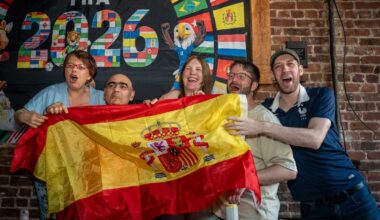Brooklyn soccer fans celebrate after Spain defeats reigning FIFA World Cup Champion Argentina, wins World Cup for second time • Brooklyn Paper