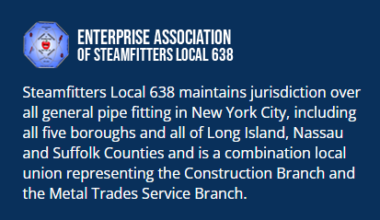 Union Steamfitters ‘Prevent Catastrophic’ Midtown Manhattan Building Crash