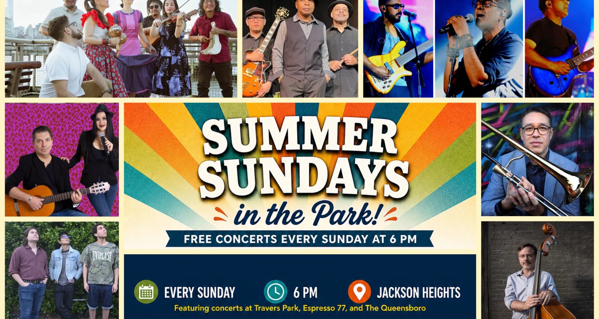 Where to find free concerts across Queens this summer