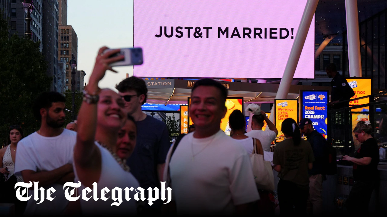 Taylor Swift pulls off top secret celebrity wedding in the heart of Manhattan
