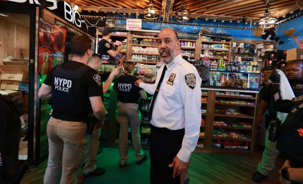 New York City Sheriff Anthony Miranda.