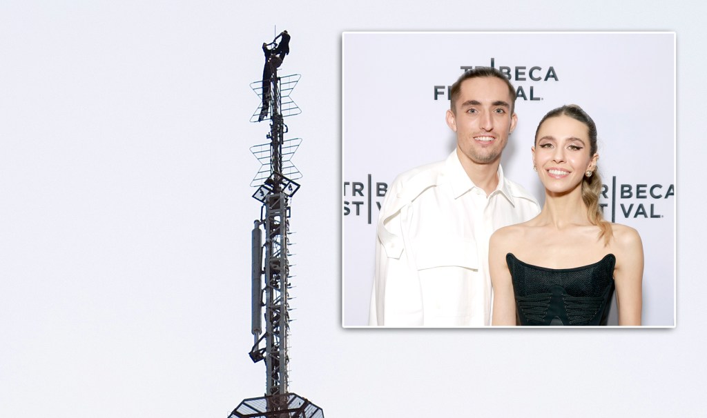 Who are skyscraper climbers Angela Nikolau and Ivan Beerkus?