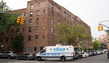 Detectives investigating death of NYPD cop's brother shot in eye in Harlem apartment