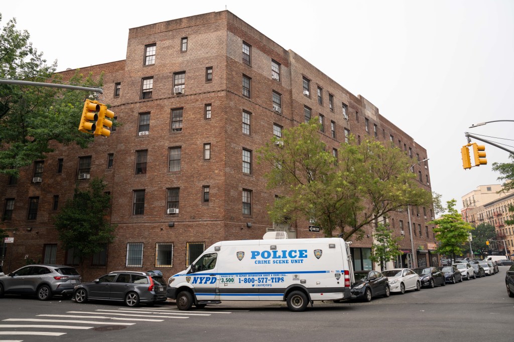Detectives investigating death of NYPD cop's brother shot in eye in Harlem apartment