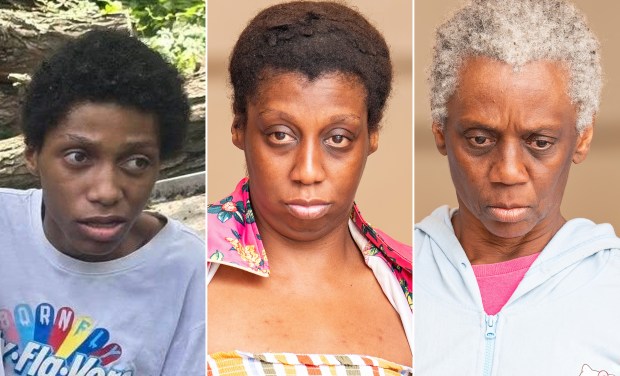From left, Adonis Jarvis, his mother, Geneva Jarvis, and his grandmother, Denise Jarvis. (Theodore Parisienne / New York Daily News; Facebook)