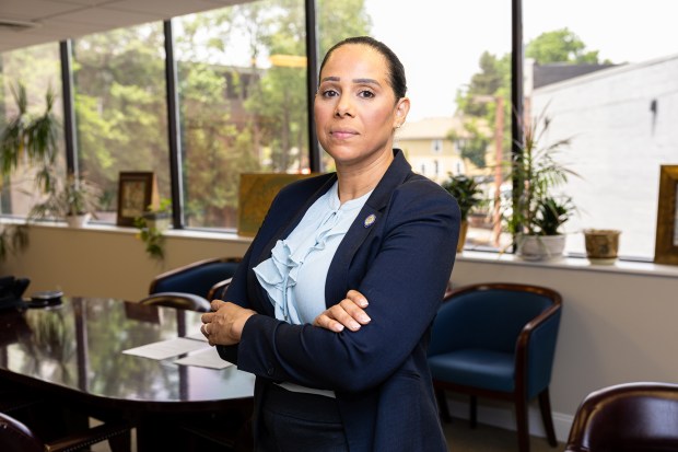 Sheriff Union President Ingrid Simonovic. (Shawn Inglima for New York Daily News)