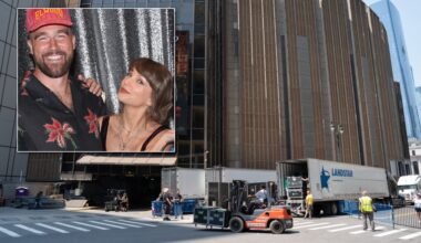 Taylor Swift's MSG wedding appears to require large police presence