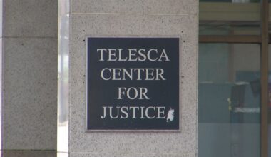 Telesca Center sign
