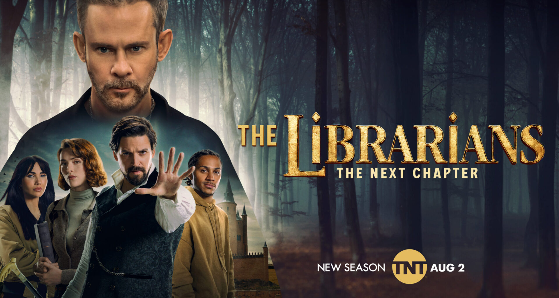 Season 2 of “The Librarians: The Next Chapter” will preview on Thursday at Brooklyn Heights Library. Seats are limited. Graphic: TNT