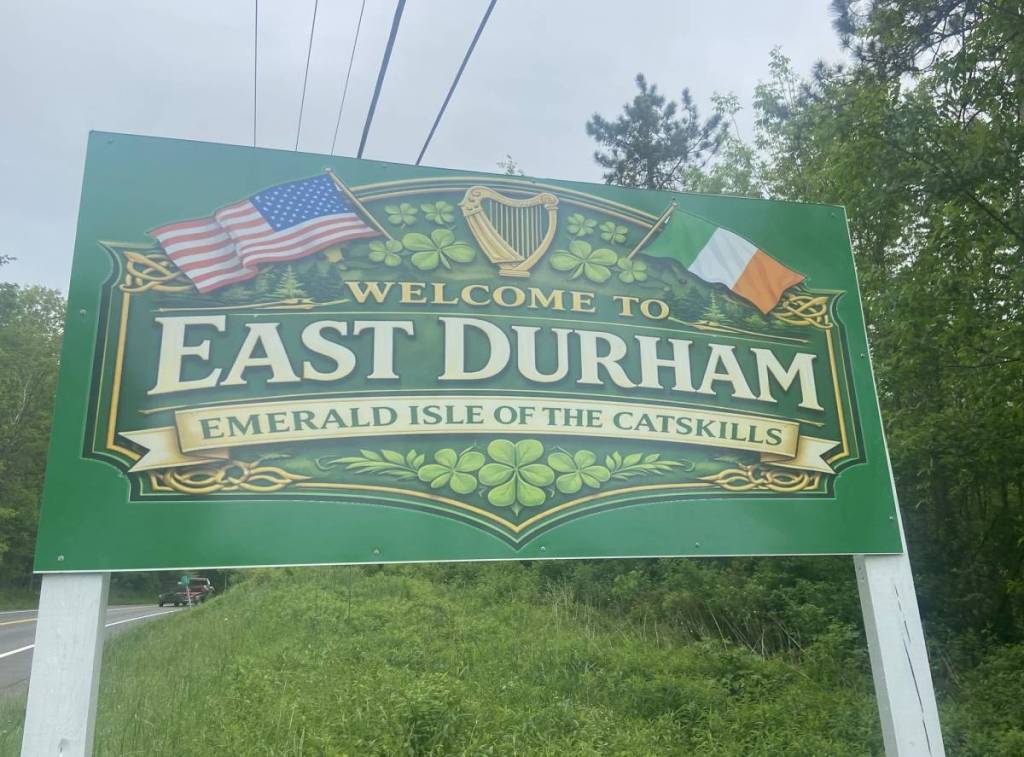 East Durham town sign